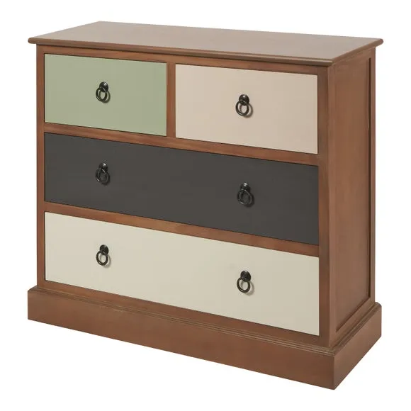 Pacific Loft 4 Drawer Chest, Pine 3