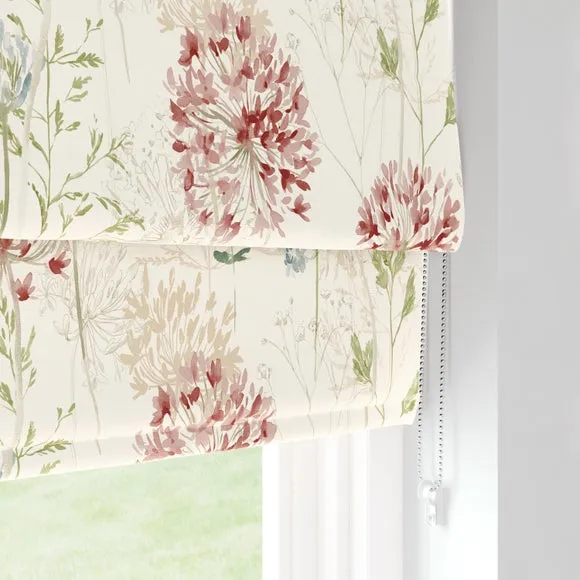 Country Meadow Easy Chain Blackout Roman Blind 4