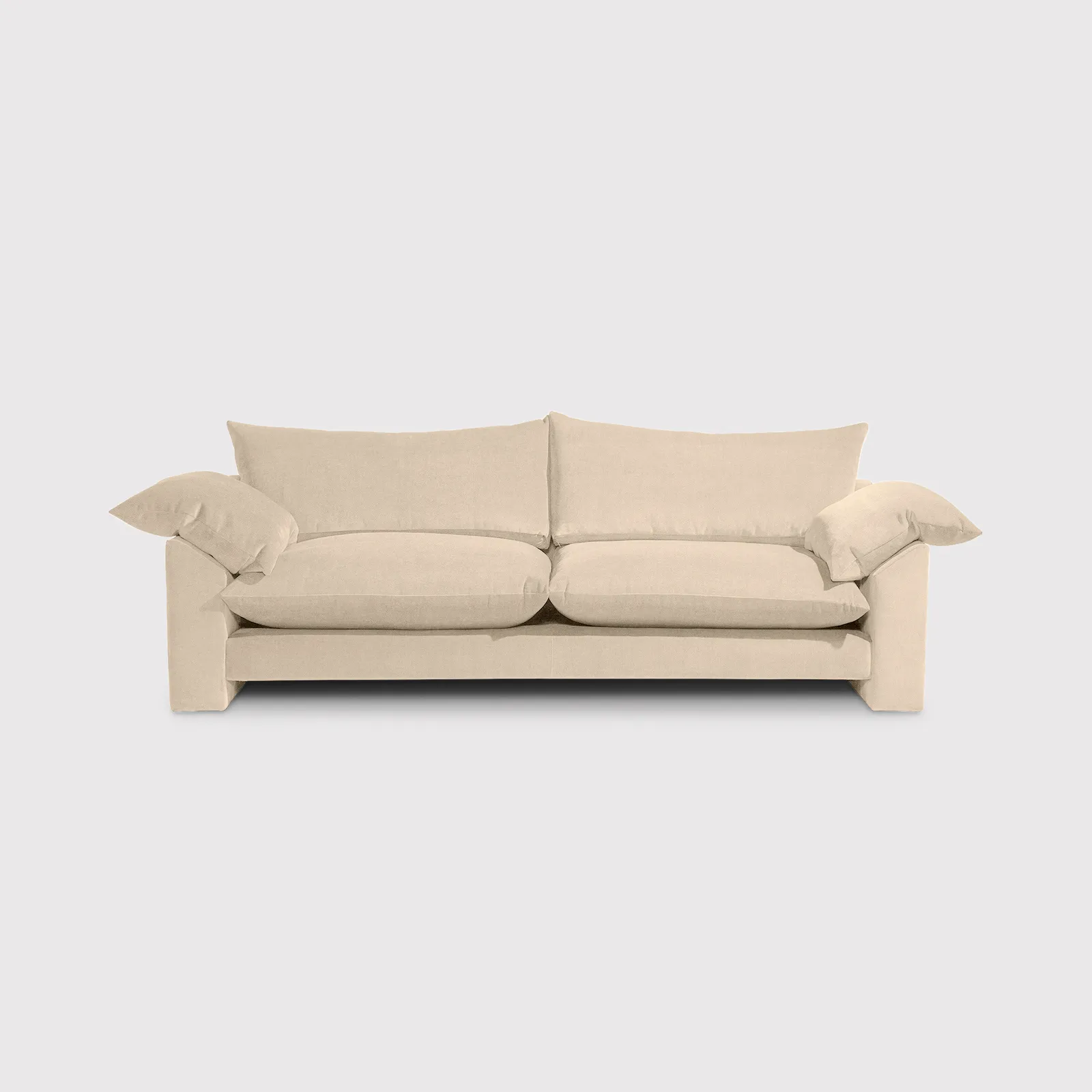 Hoxton Extra Large Sofa, Neutral Fabric | Barker & Stonehouse 1