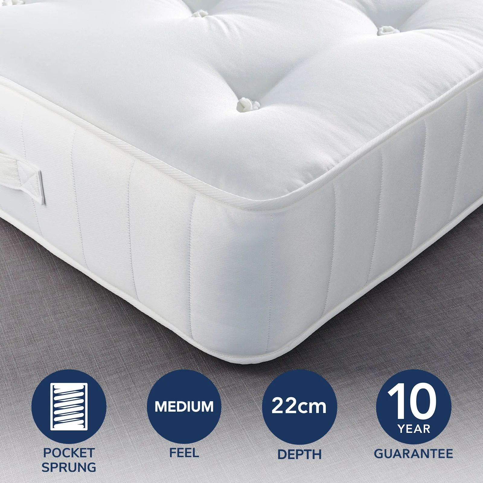 Fogarty Dreamy Comfort 1000 Pocket Sprung Mattress 1