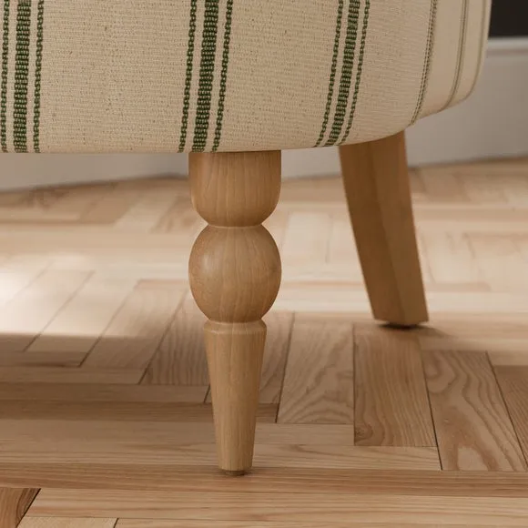 Petit Folkstone Stripe Armchair 5