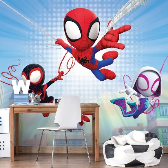 Marvel Spidey Kids Wall Mural 2