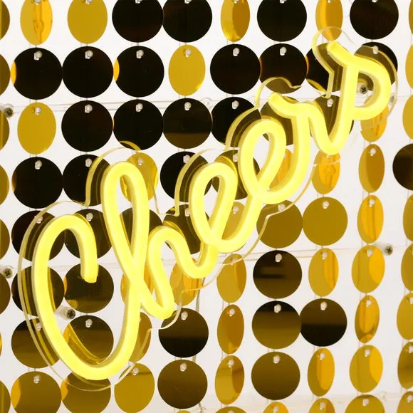 The Feel Good Club Signography Cheers Neon Sign 2