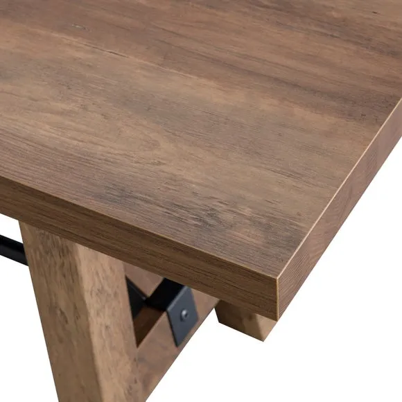 Fulton Trestle 3 Seater Dining Bench 3