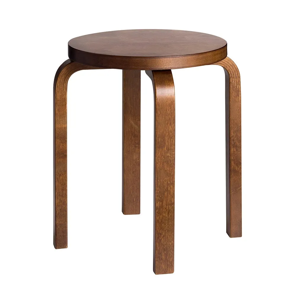 Artek Stool E60 Walnut Stained Birch 2