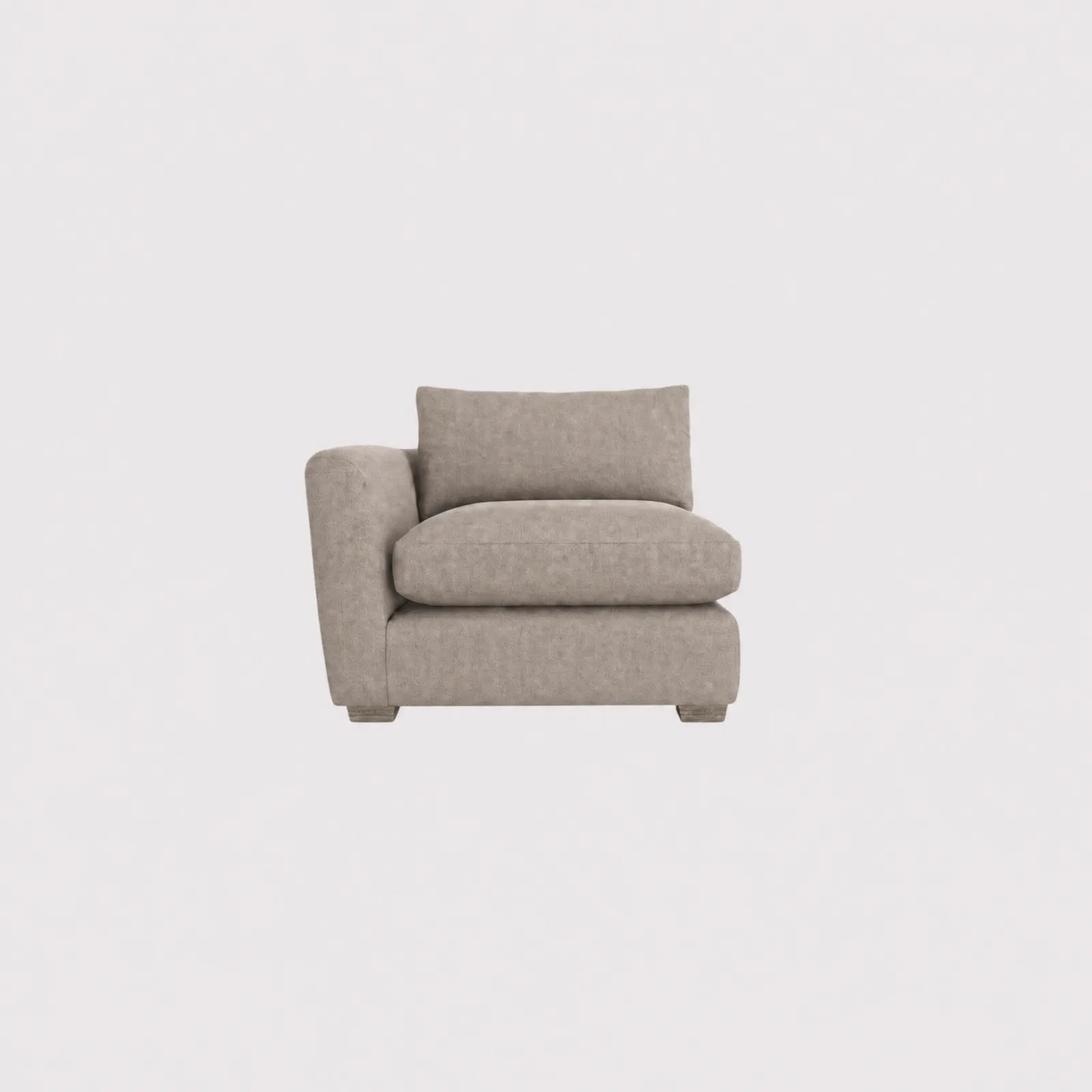 Floyd 1 Arm 1 Seater Left, Brown | Barker & Stonehouse 1