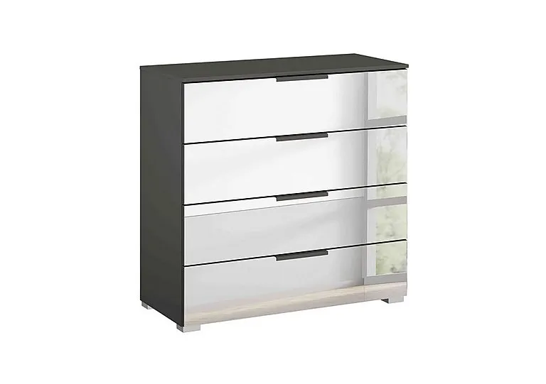Rio 80cm 4 Drawer Chest - Graphite