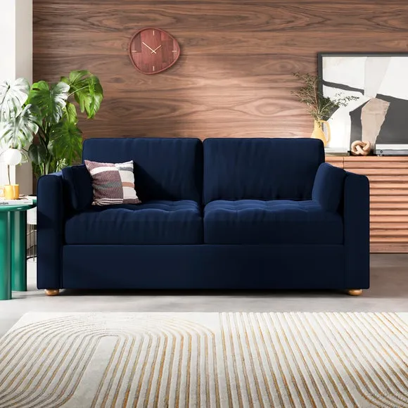 Zoe II Velvet Sofa Bed 2