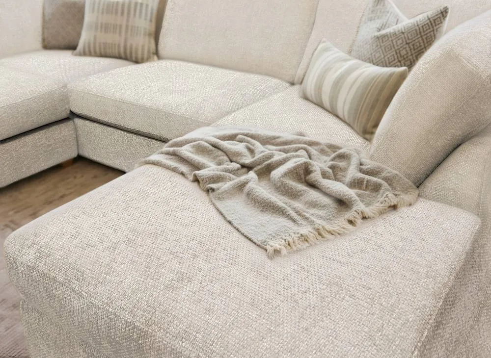 The Great Sofa Company Hyde U Shape Corner Sofa in Cream 3