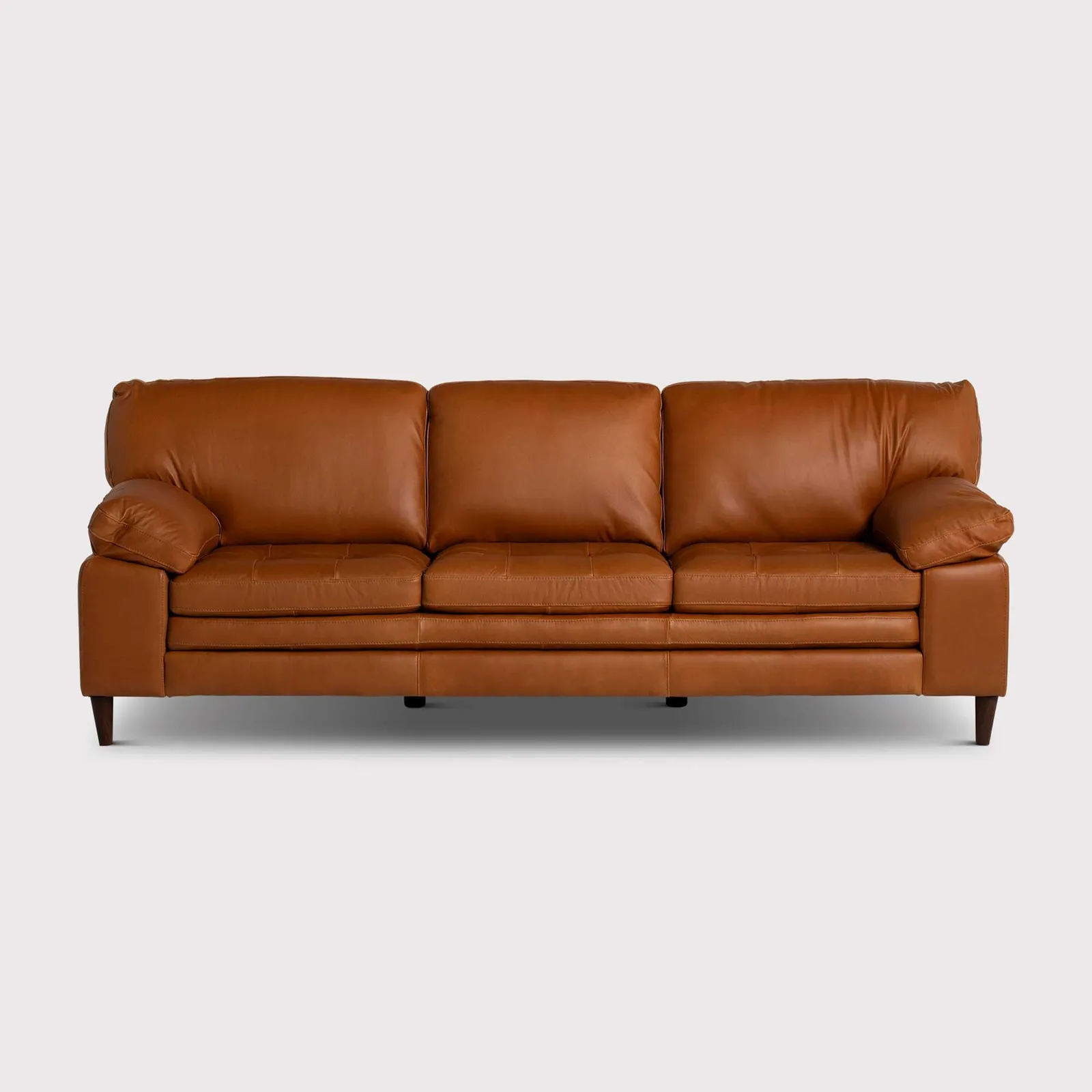 Olson Sofa, Brown Leather | Barker & Stonehouse