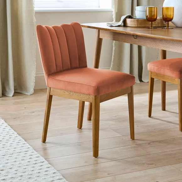 Delilah Dining Chair, Velvet 2