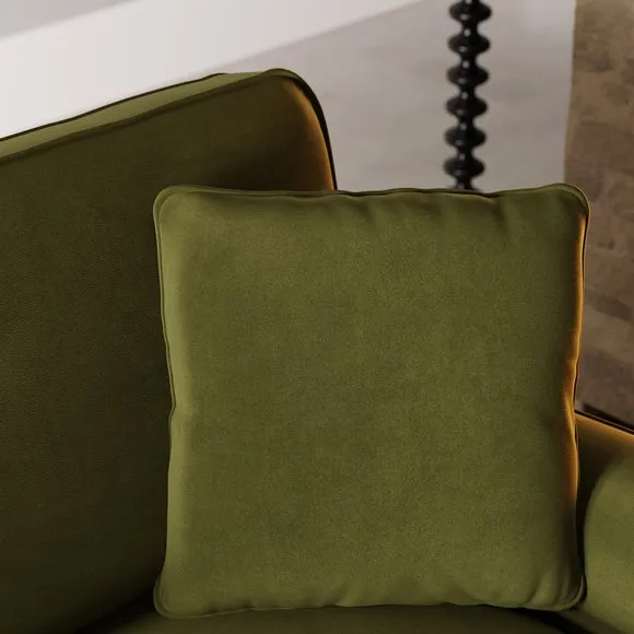 Beatrice Matte Velvet Corner Sofa 5