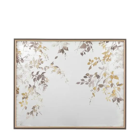Cedar and Sage Oriental Garden Mirror Framed Wall Art 4