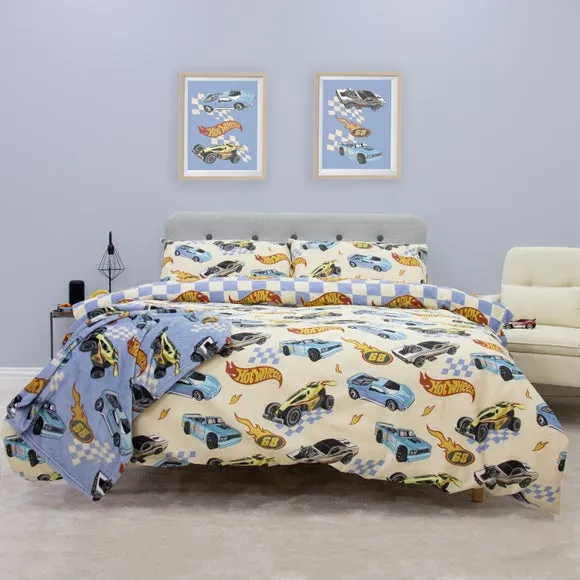 Hot Wheels Duvet Cover and Pillowcase Set 1