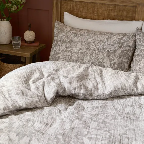 Voyage Cademuir 100% Cotton Duvet Cover & Pillowcase Set 2