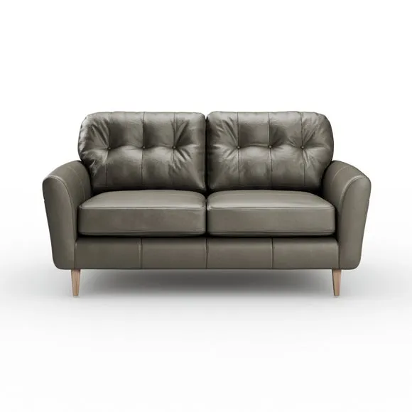 Sven Classic Leather 2 Seater Sofa 6