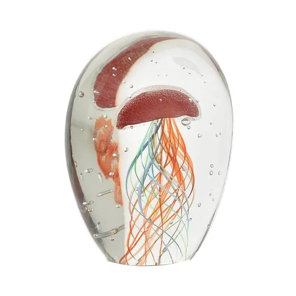 Objets d'Art Multicoloured Glass Jellyfish Ornament 2
