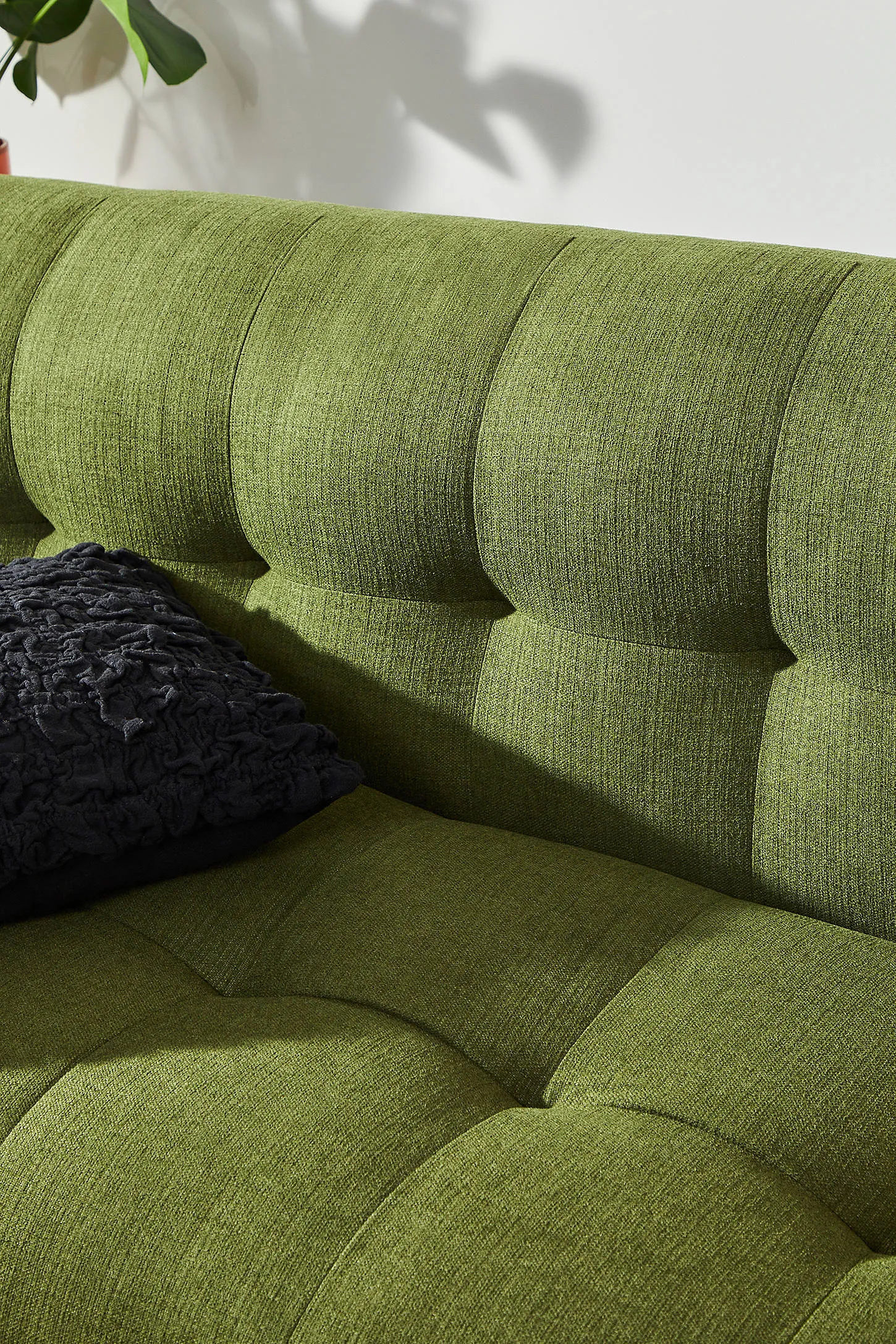 Analise Three-Seater Sofa - Green 167cm x 91.5cm x 76cm 4