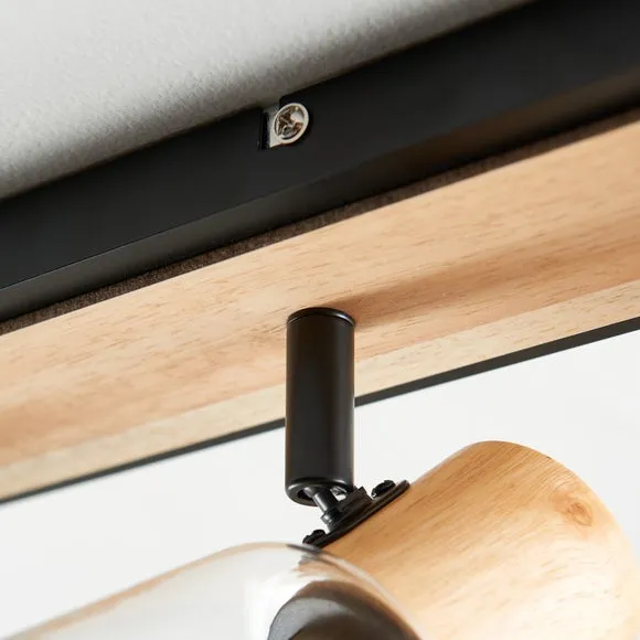 Zoya Industrial 4 Light Adjustable Spotlight Bar 3