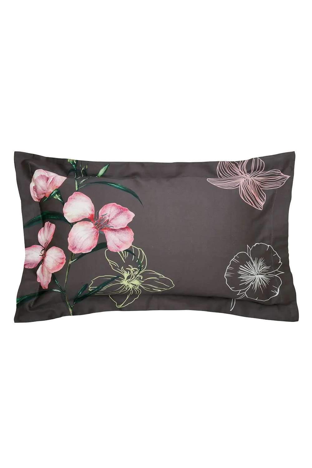 Ted Baker 'New Hampton' Cotton Duvet Cover Set in Charcoal 3