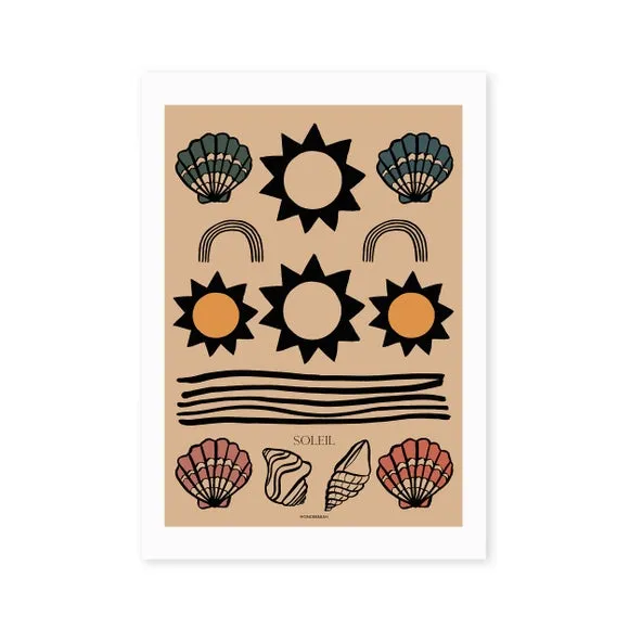 East End Prints Soleil Tapestry by Wonder and Rah Print 2