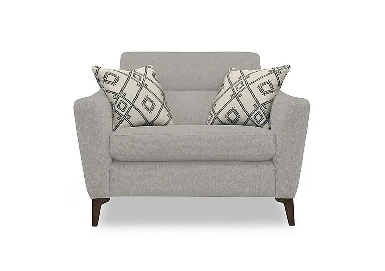 Moderna Power Recliner Snuggler with Power Telescopic Headrest