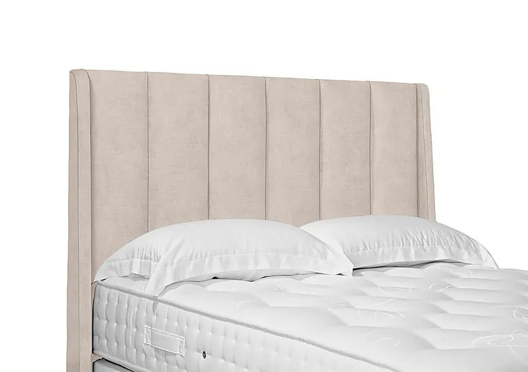 Artisan Collection Ryo High Floor Standing Headboard - Single - Sandstone Pearl