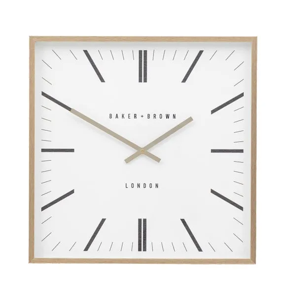 Cedar & Sage Penhurst Square Wall Clock 5