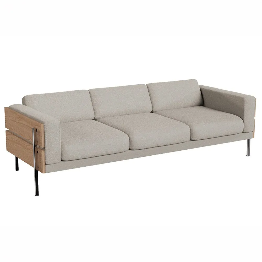 Case Forum 3 Seater Sofa Boucle Chalk 2