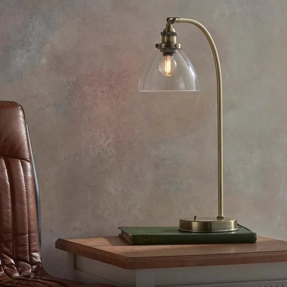 Vogue Tobermory Industrial Adjustable Table Lamp