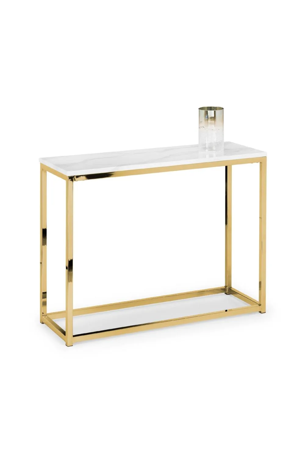 Julian Bowen Scala Console Table in Gold 2