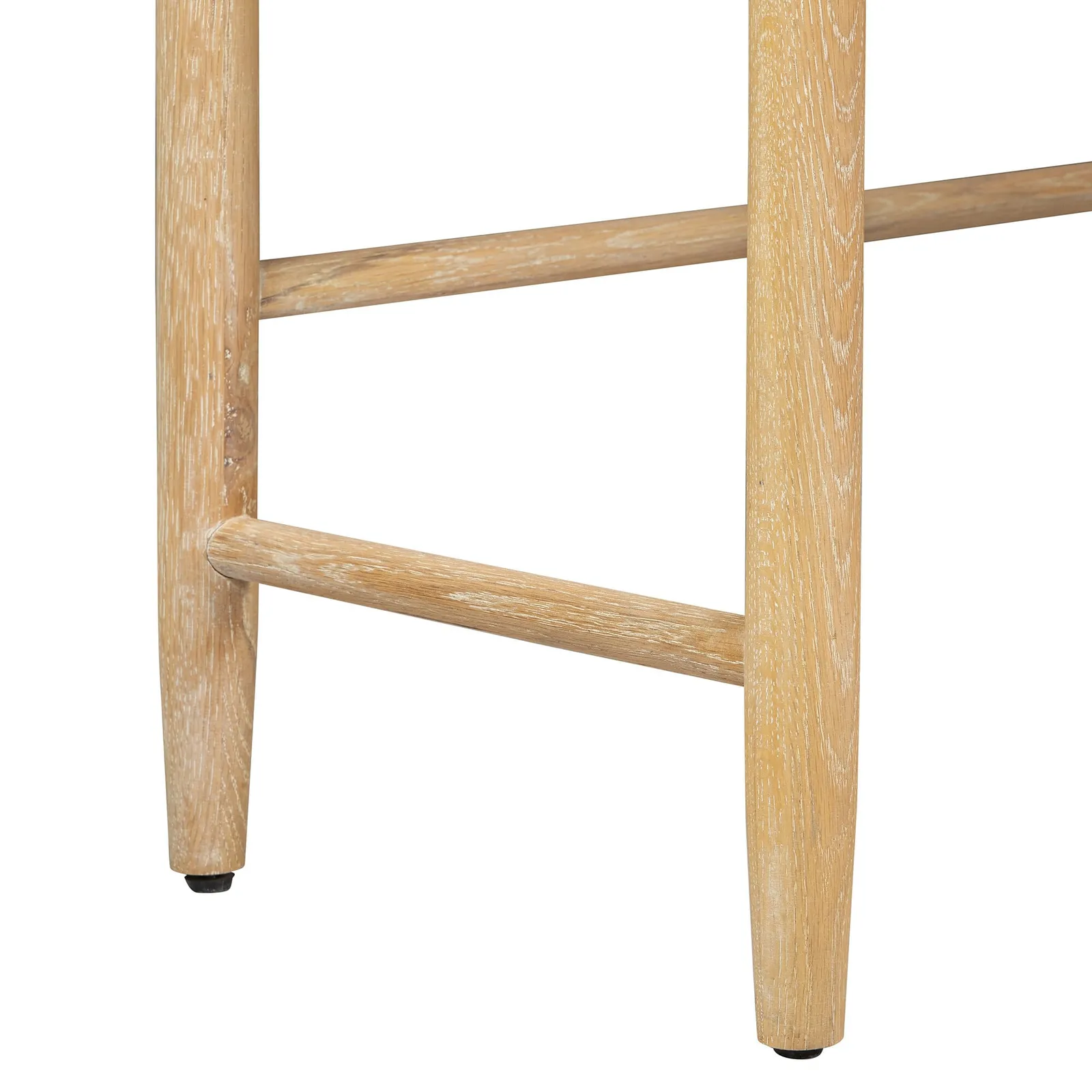 Valla Upholstered Stool Oak | Barker & Stonehouse 5