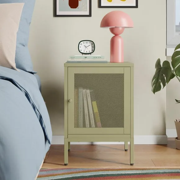Talla Metal Bedside Table 1