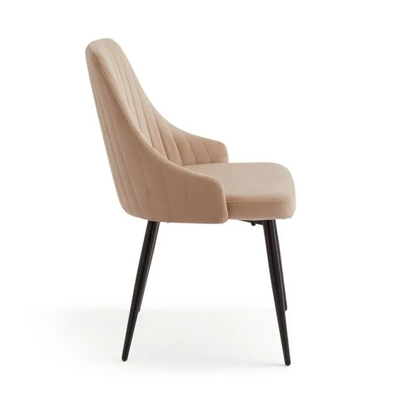 Shea Set of 2 Dining Chairs, Velvet 6