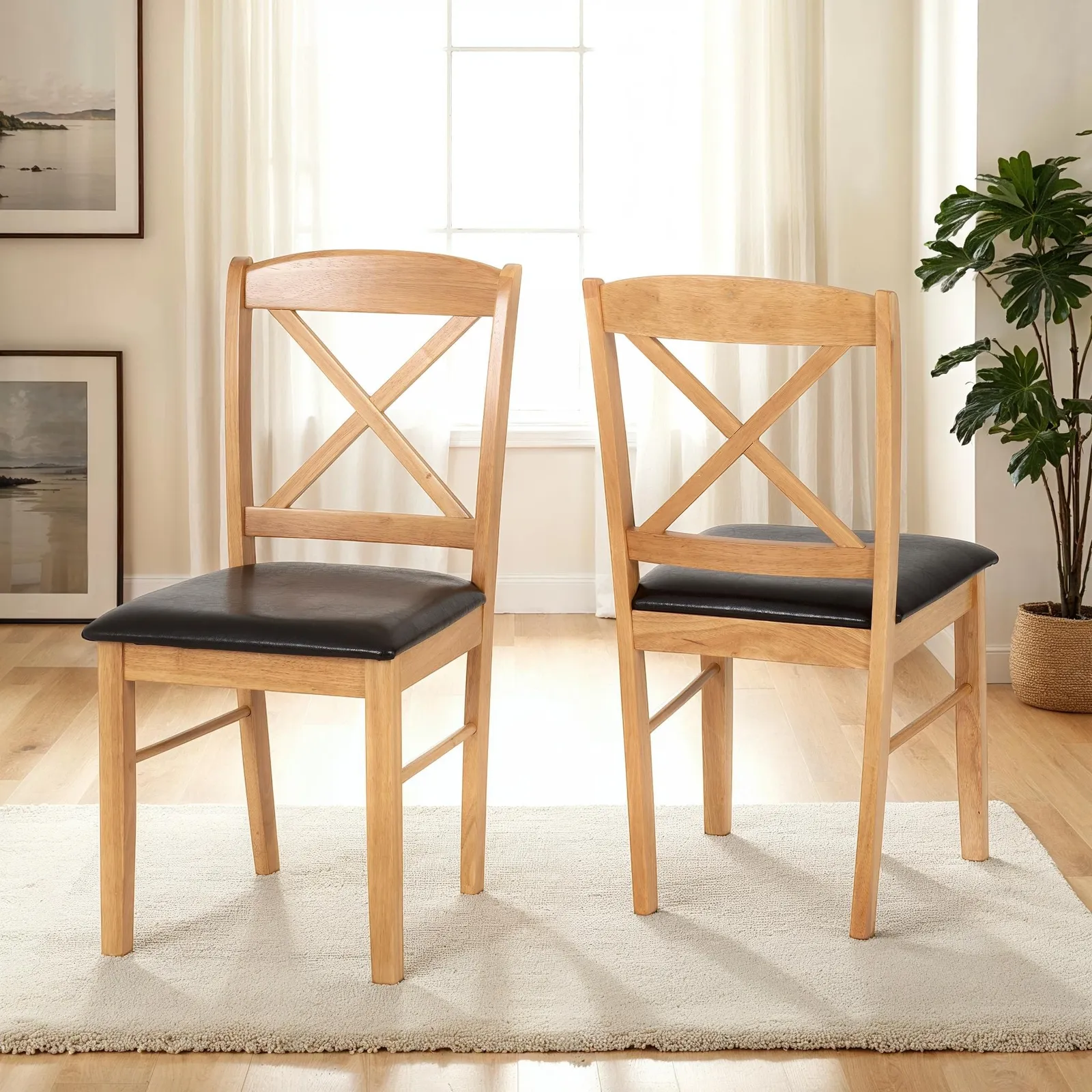Seconique Mason Chair( Pair ) in Natural