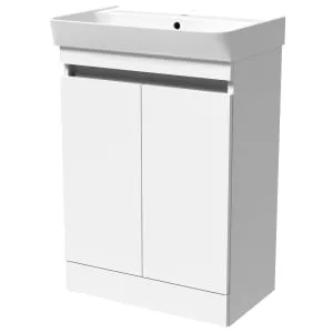 Wickes Easton White Vanity Unit - 800 x 600mm