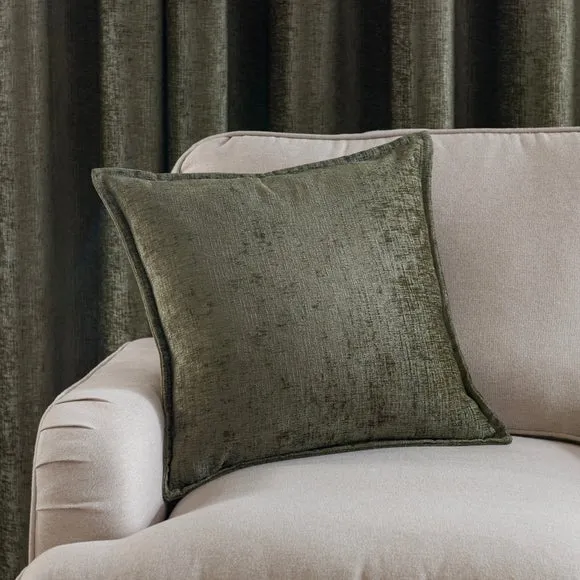 Chenille Square Oxford Cushion 1