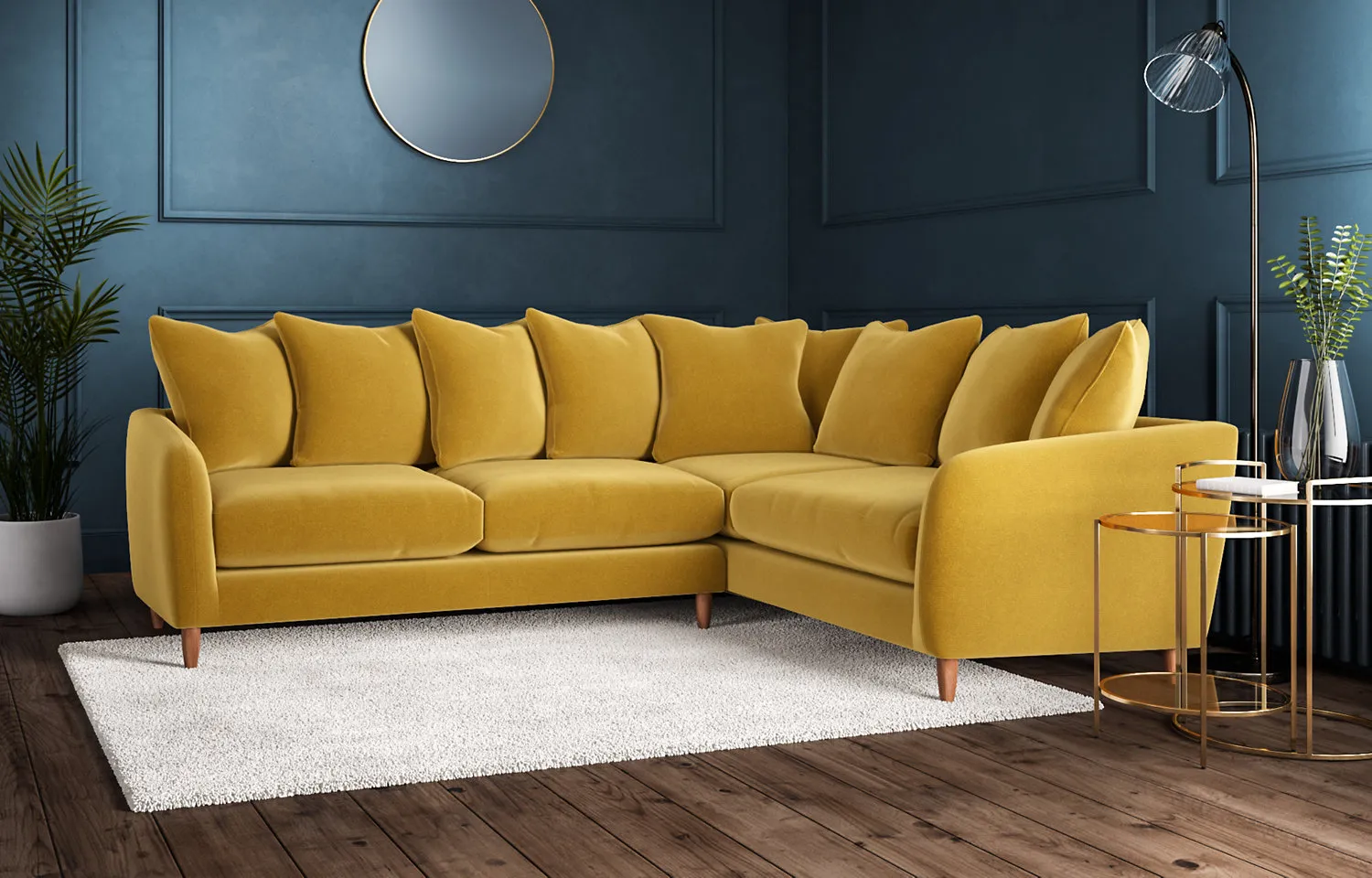 M&S Mia Scatterback Corner Sofa (Right-Hand)