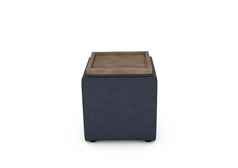 Bronwyn Storage Cube Tray Stool - Bilberry Tart Wot