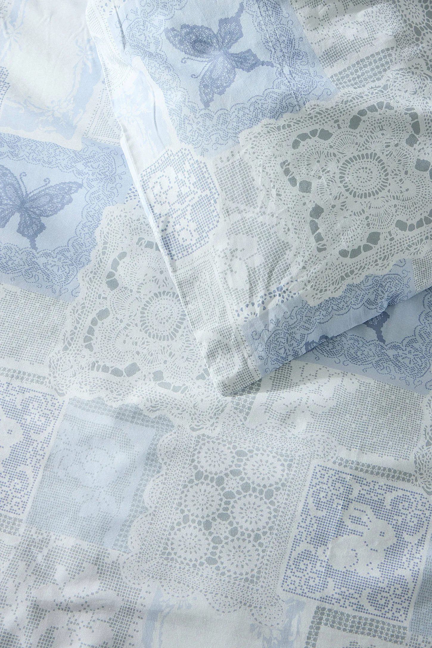 Dottie Lace Duvet Set - White 3