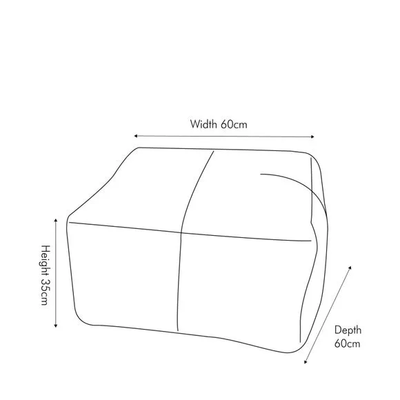 Matteo Leather Pouffe 6