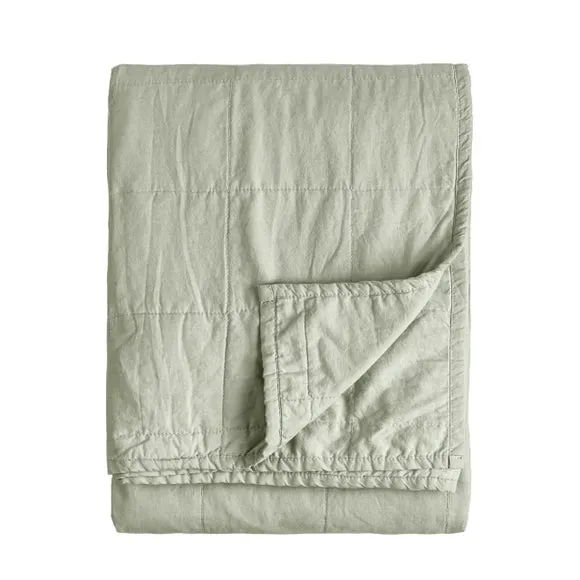 Yard Hebden Washed Cotton Bedspread 4