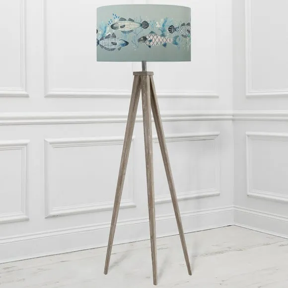 Aratus Tripod Floor Lamp with Barbeau Shade 2