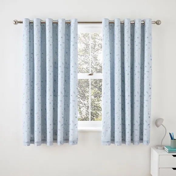 To The Moon Curtains Blackout Eyelet Curtains 2