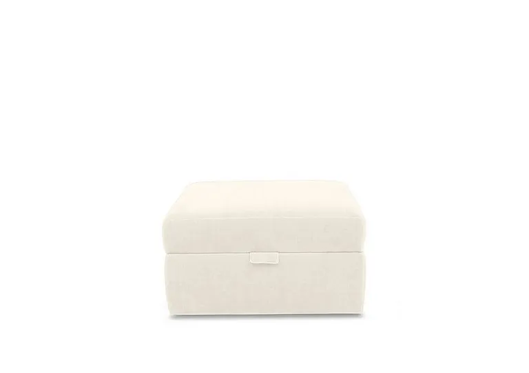 Retreat Small Fabric Storage Footstool