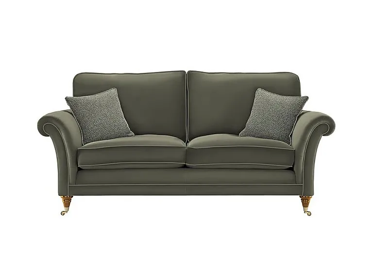 Burghley Large 2 Seater Leather Sofa