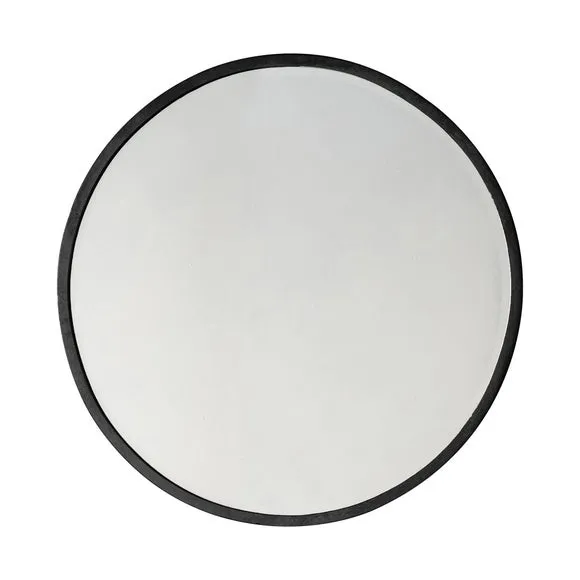 Crossland Grove Biggins Round Black Wall Mirror - 800 x 800mm, Black