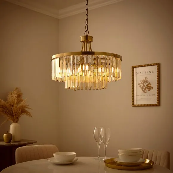 Audra 5 Light Adjustable Pendant Light 2