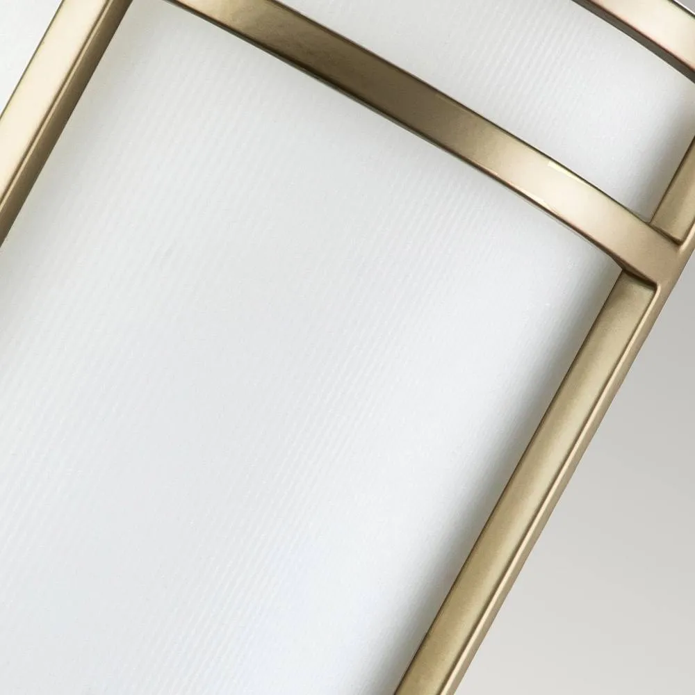 Netlighting Fusion Flush Wall Lamp Painted Natural Brass in Gold 3