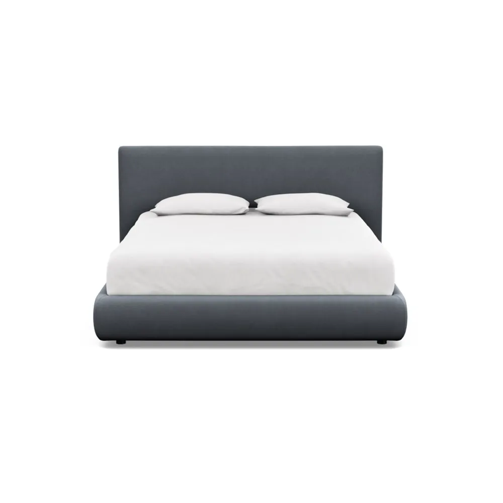 Heal's Alba Storage Bed King Siena Cotton Shale Grey 1